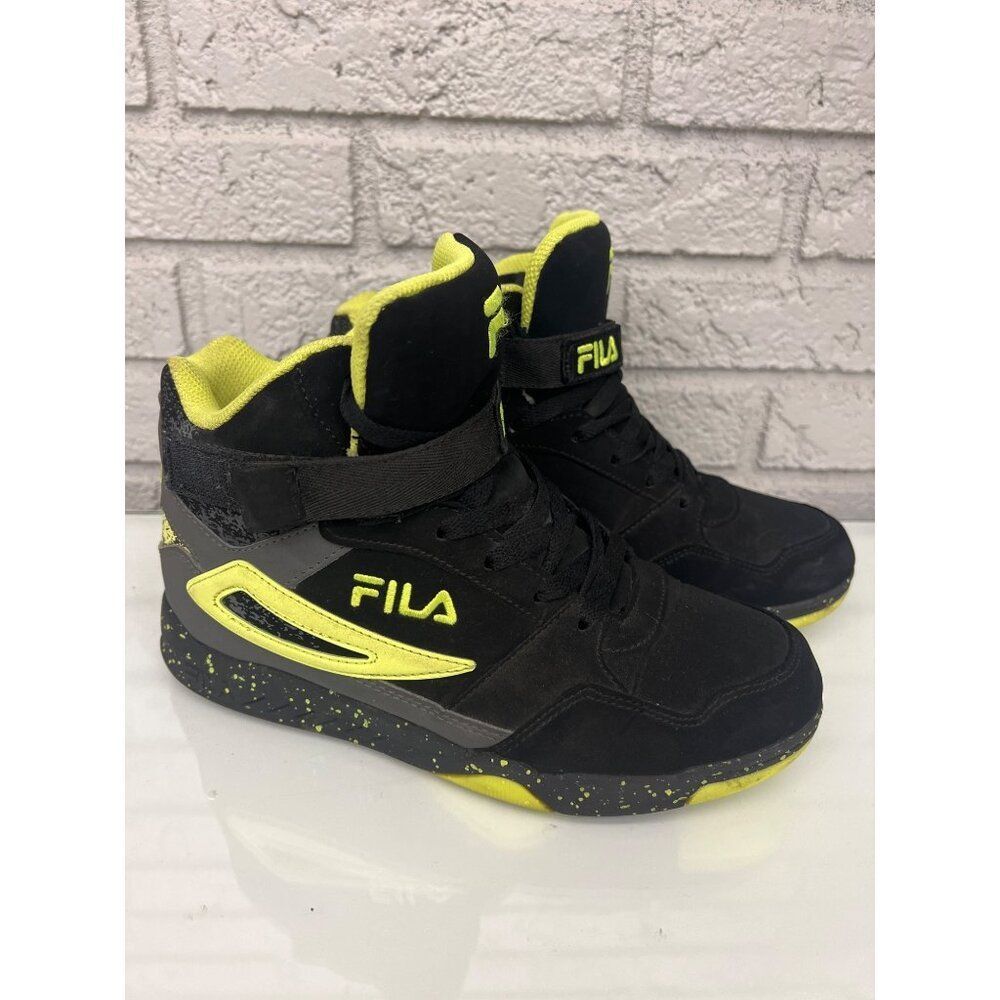 Fila Multiverse Splatter Mid Shoes Sneakers Size Boys Youth 6